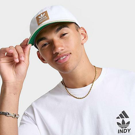 Adidas Originals Terrace Strapback Hat in White/White Cover