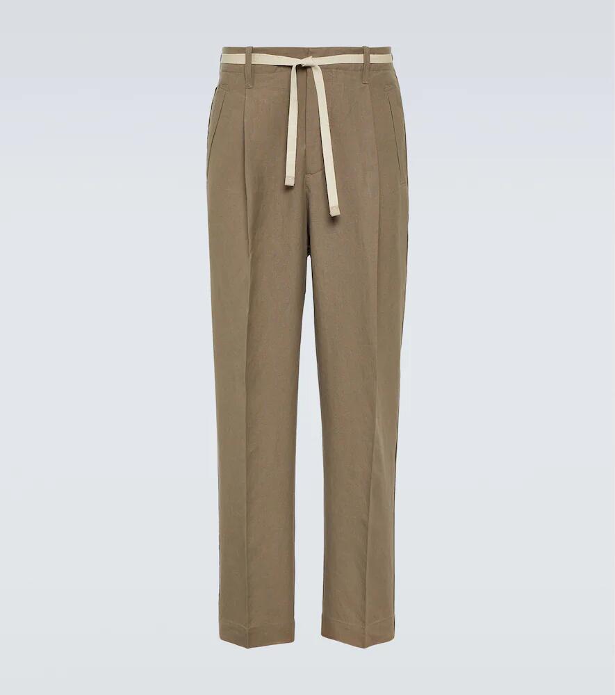 Zegna Linen straight pants Cover