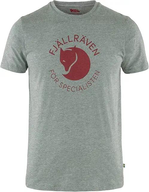 Fjallraven Fox T-Shirt (Grey Melange) Men's Clothing Cover