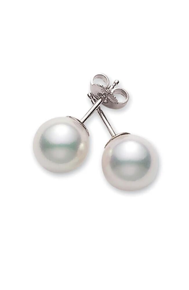 Mikimoto Akoya Pearl Stud Earrings Cover