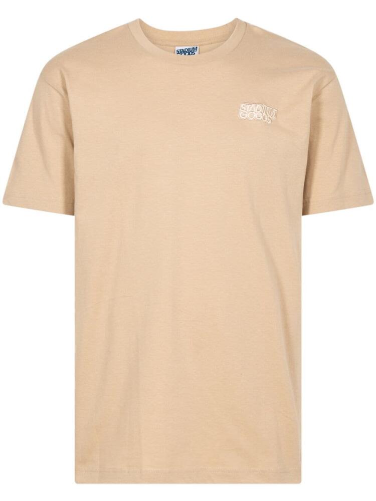 STADIUM GOODS® stacked logo "Tonal Sand" T-shirt - Neutrals Cover