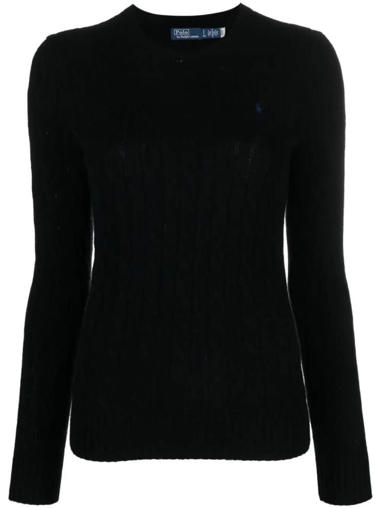 Polo Ralph Lauren Julianna cable-knit jumper - Black Cover