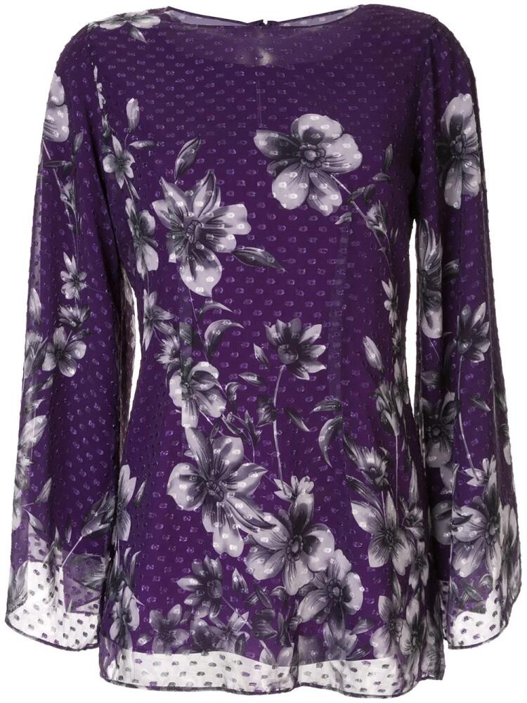 Bambah floral Bridget tunic - Purple Cover