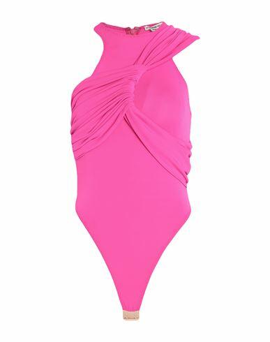 Alessandro Vigilante Woman Bodysuit Fuchsia Polyester, Elastane Cover