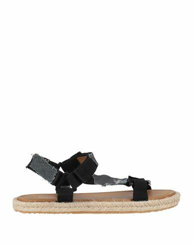 Maison Margiela Man Espadrilles Black Textile fibers Cover