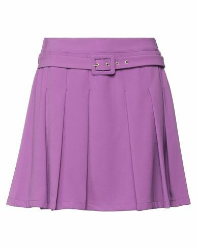 Silvian Heach Woman Mini skirt Purple Polyester Cover