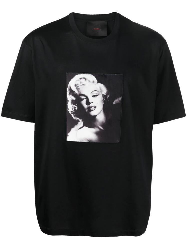 Limitato photograph-print T-shirt - Black Cover