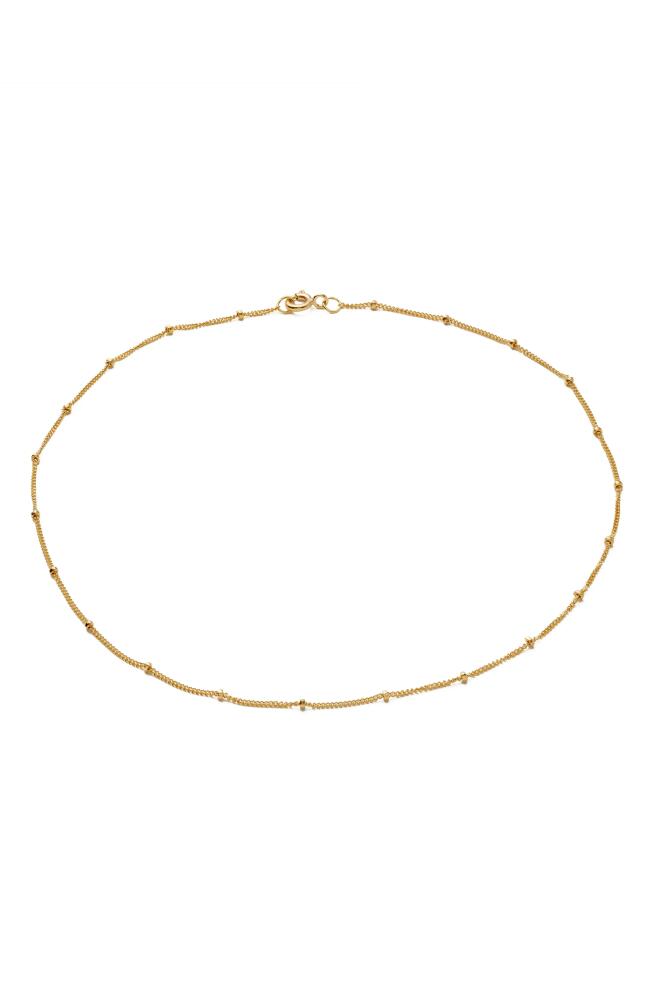 MADE BY MARY Satellite Chain Necklace in Gold Cover