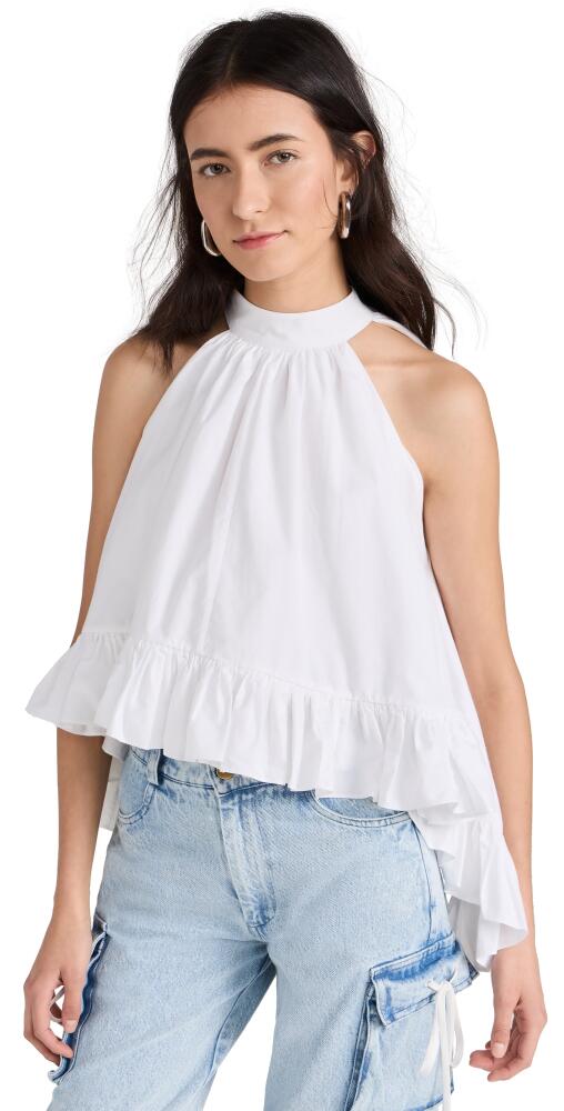 Azeeza Plath Top White Cover