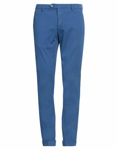 Betwoin Man Pants Blue Cotton, Elastane Cover