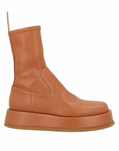 Gia / Rhw Woman Ankle boots Tan Textile fibers Cover