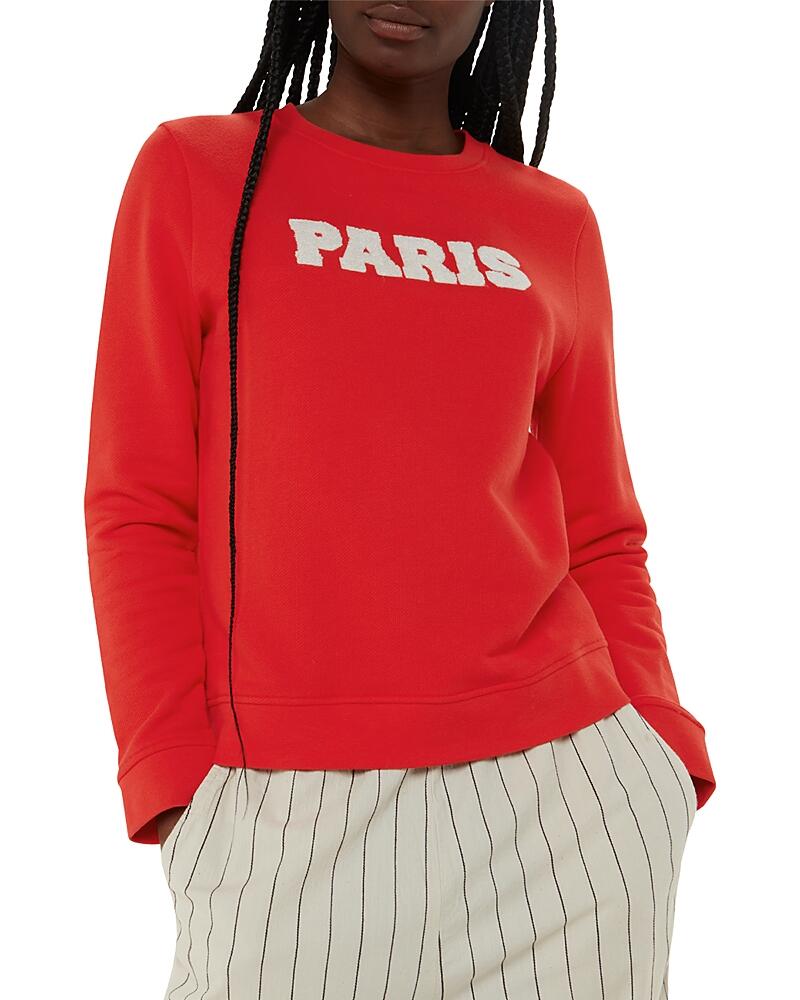 Whistles Cotton Crewneck Sweatshirt Cover