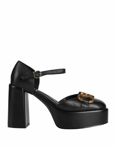 Jeannot Woman Pumps Black Soft Leather Cover