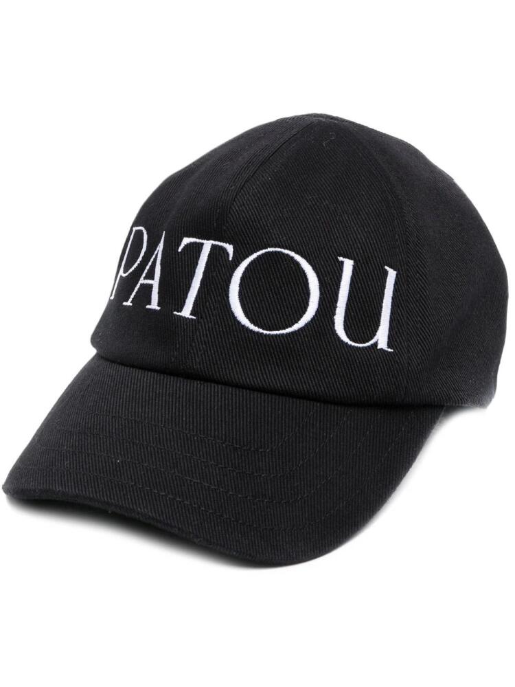 Patou logo-embroidered baseball cap - Black Cover