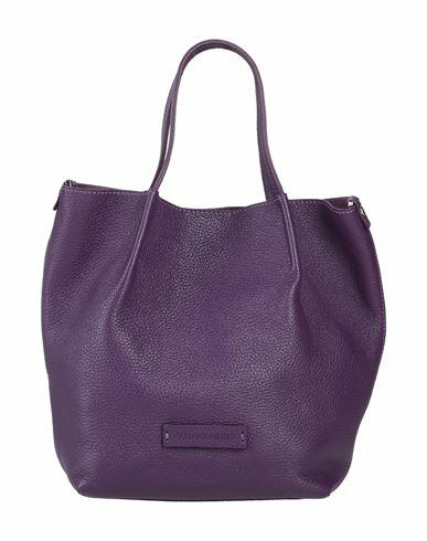 Fabiana Filippi Woman Handbag Purple Leather Cover