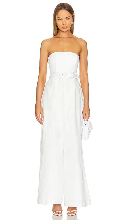 HEMANT AND NANDITA Jumpsuit in White Cover