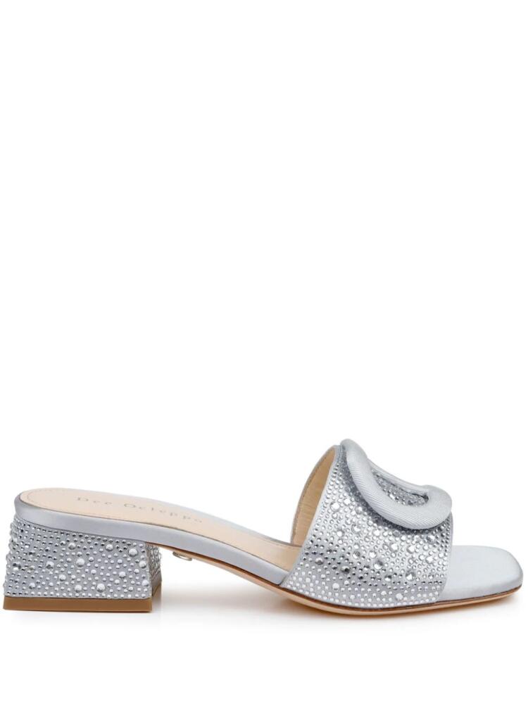 Dee Ocleppo 38mm Dizzy II mules - Silver Cover