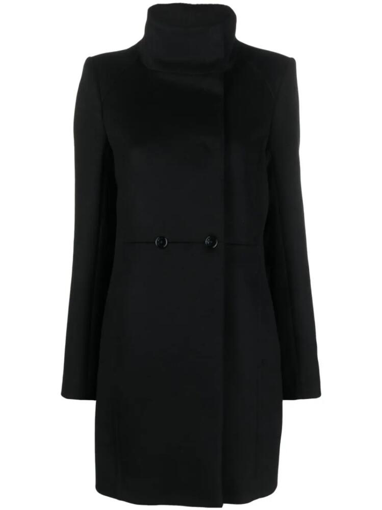 Patrizia Pepe double-breasted wool-blend coat - Black Cover