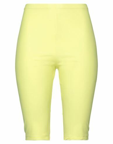 Amen Woman Leggings Yellow Polyamide, Elastane Cover