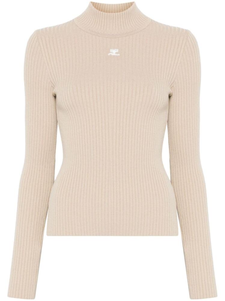 Courrèges Reedition sweater - Neutrals Cover