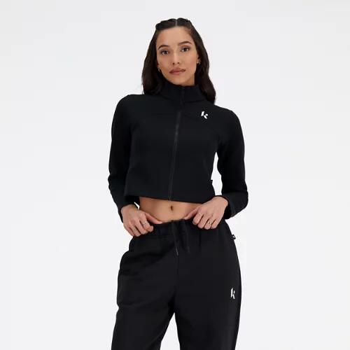 New Balance Women's Klutch X NB Full Zip Jacket - Black Cover