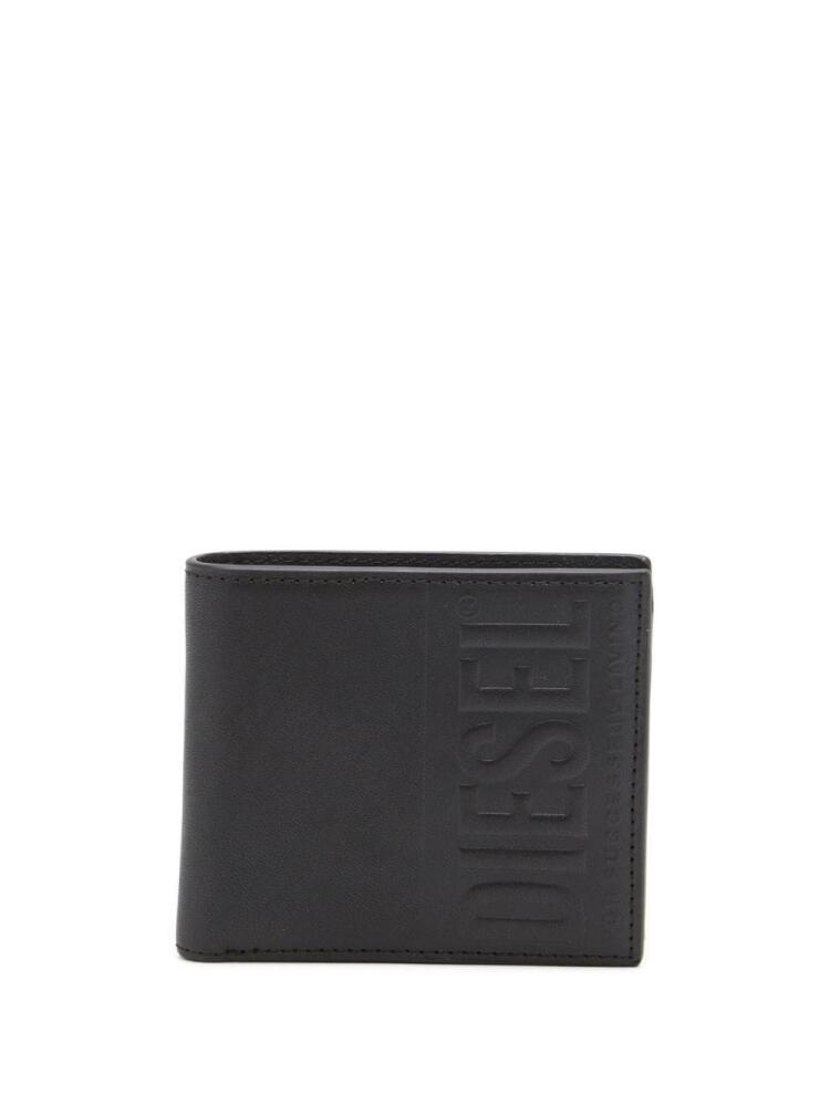 Diesel Dsl 3D Bi-Fold Coin S leather wallet - Black Cover