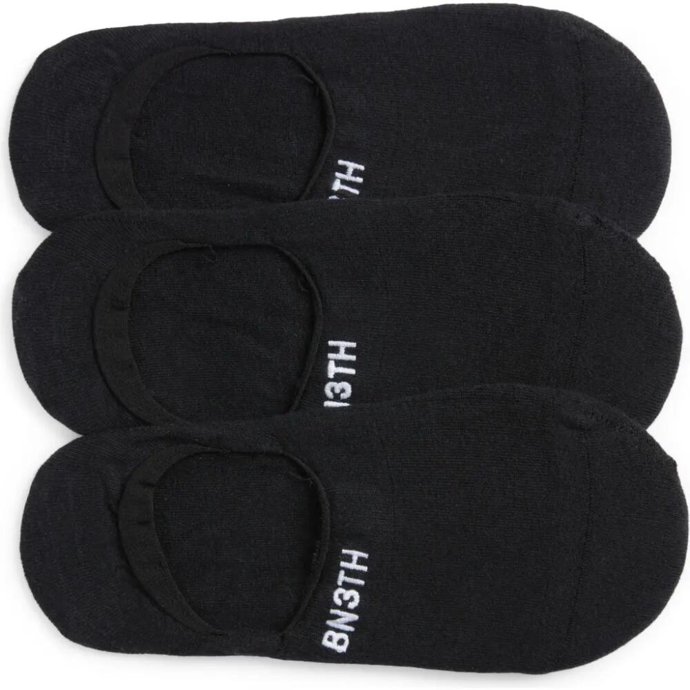 BN3TH 3-Pack Classic No-Show Socks in Black Cover