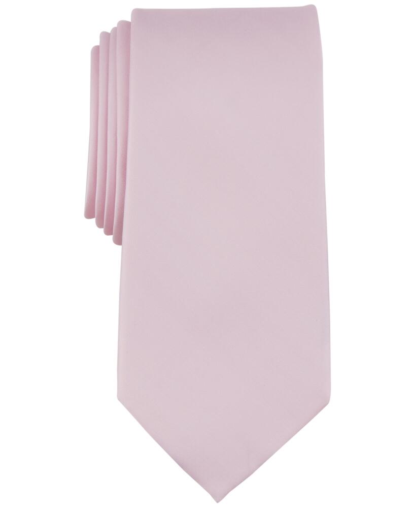 Michael Kors Men's Sapphire Solid Tie - Pink Cover