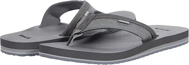 Sanuk Ziggy Soft Top (Grey) Men's Shoes Cover