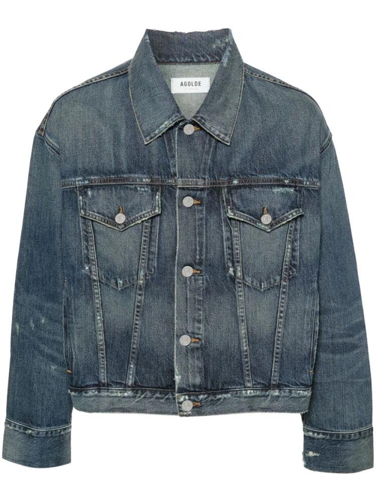 AGOLDE Dorian denim jacket - Blue Cover