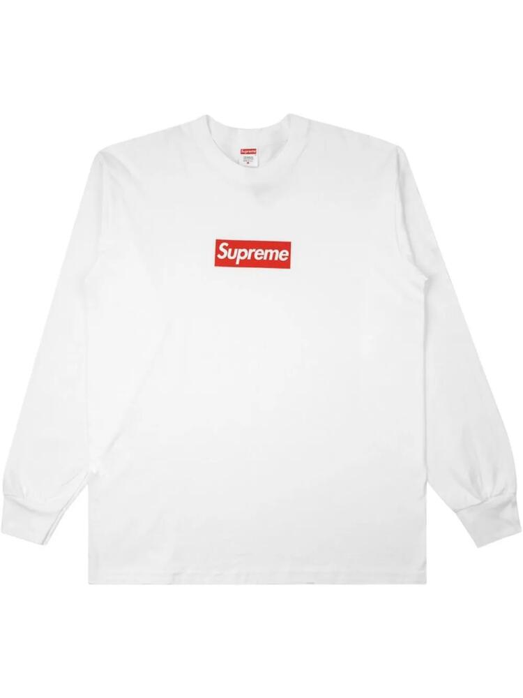 Supreme Box Logo long-sleeve T-shirt - White Cover