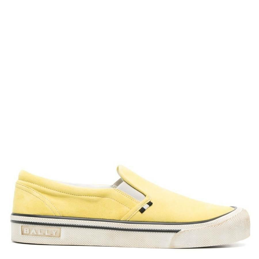 Bally Leory Calf Suede Slip-On Sneakers Cover