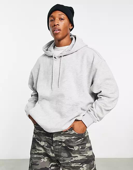 Weekday oversized hoodie in gray Cover