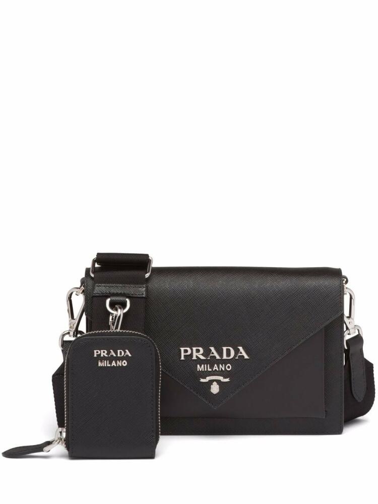 Prada mini Envelope shoulder bag - Black Cover