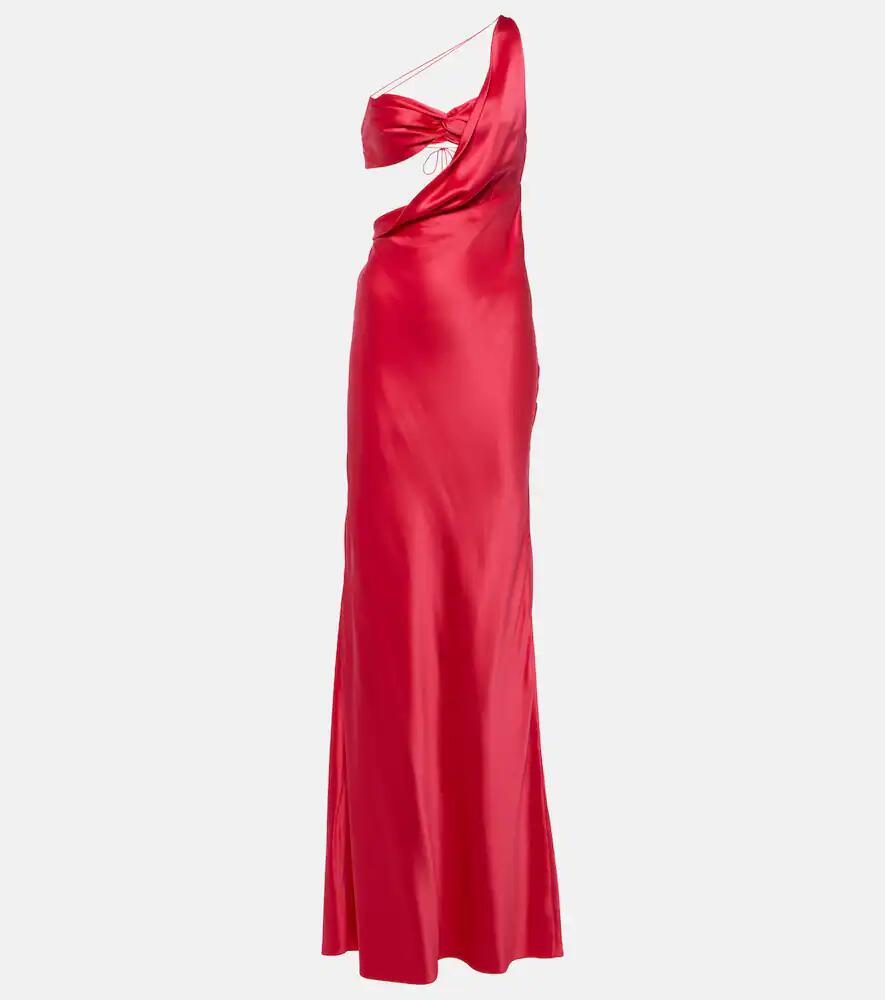 The Sei One-shoulder silk gown Cover