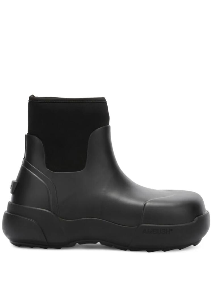 AMBUSH elasticated ankle welly boots - Black Cover