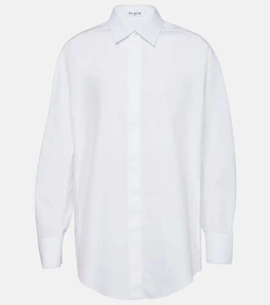 Alaïa Oversized cotton shirt Cover