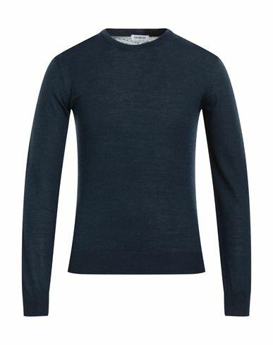 Bikkembergs Man Sweater Midnight blue Wool, Acrylic Cover