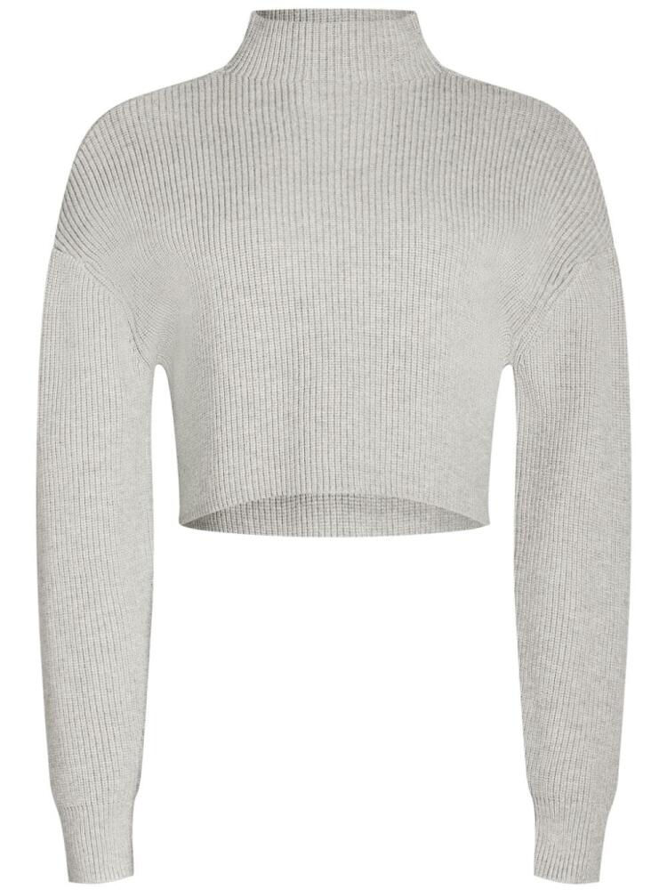 Seroya Carmen cropped jumper - Grey Cover