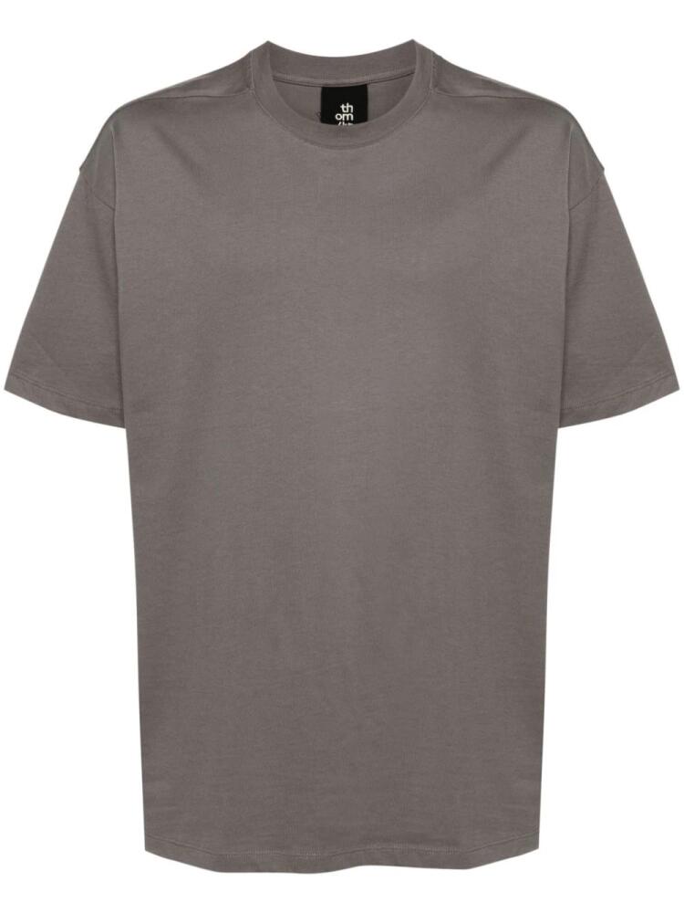 Thom Krom embroidered-motif T-shirt - Grey Cover