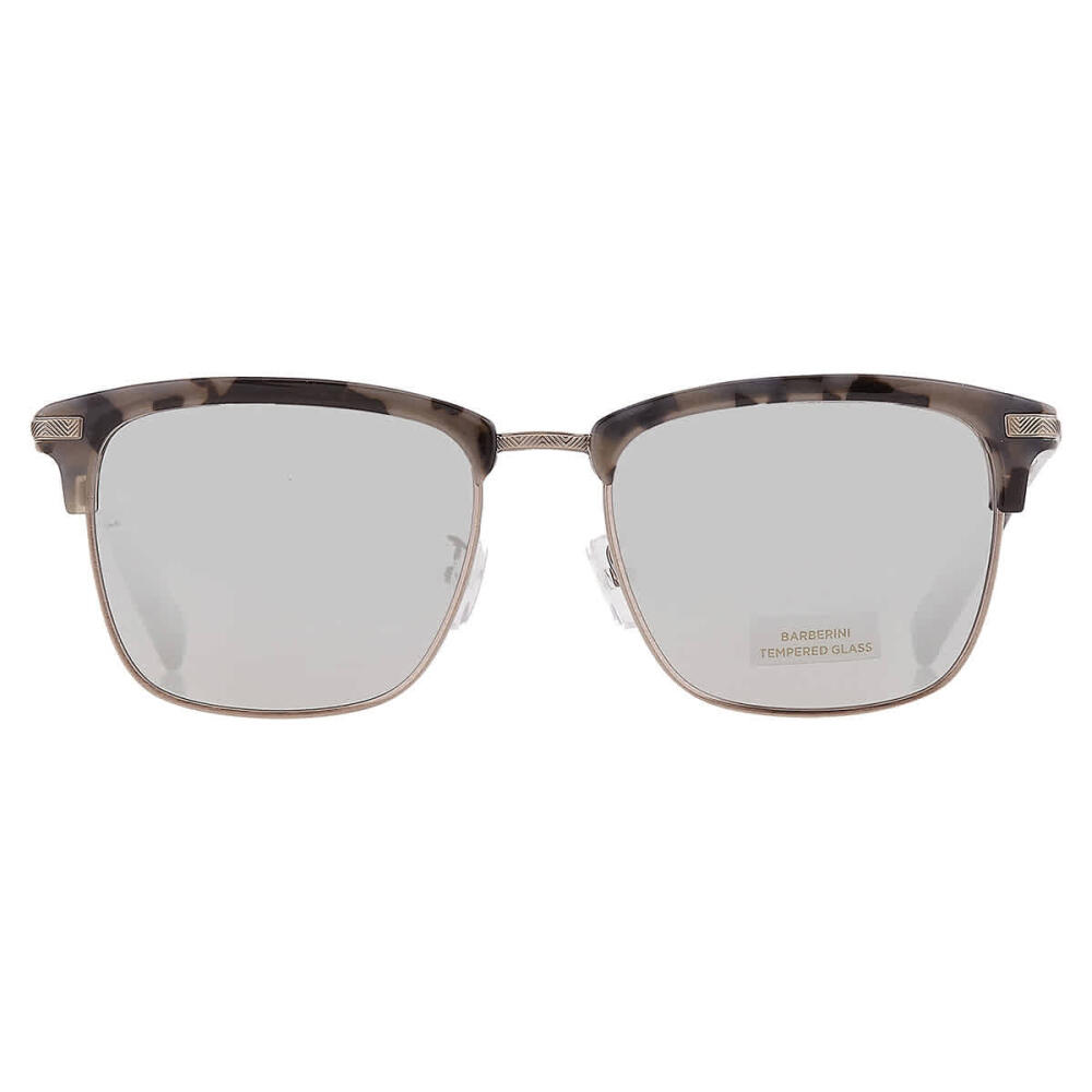 Ermenegildo Zegna Silver Square Mens Sunglasses Cover