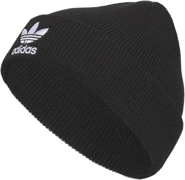 adidas Originals Trefoil Beanie (Black/White 23) Caps Cover