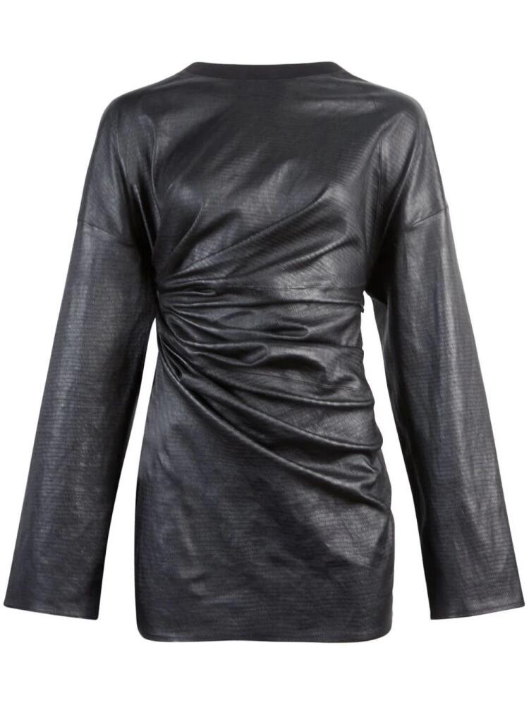 RTA Shauna ruched dress - Black Cover