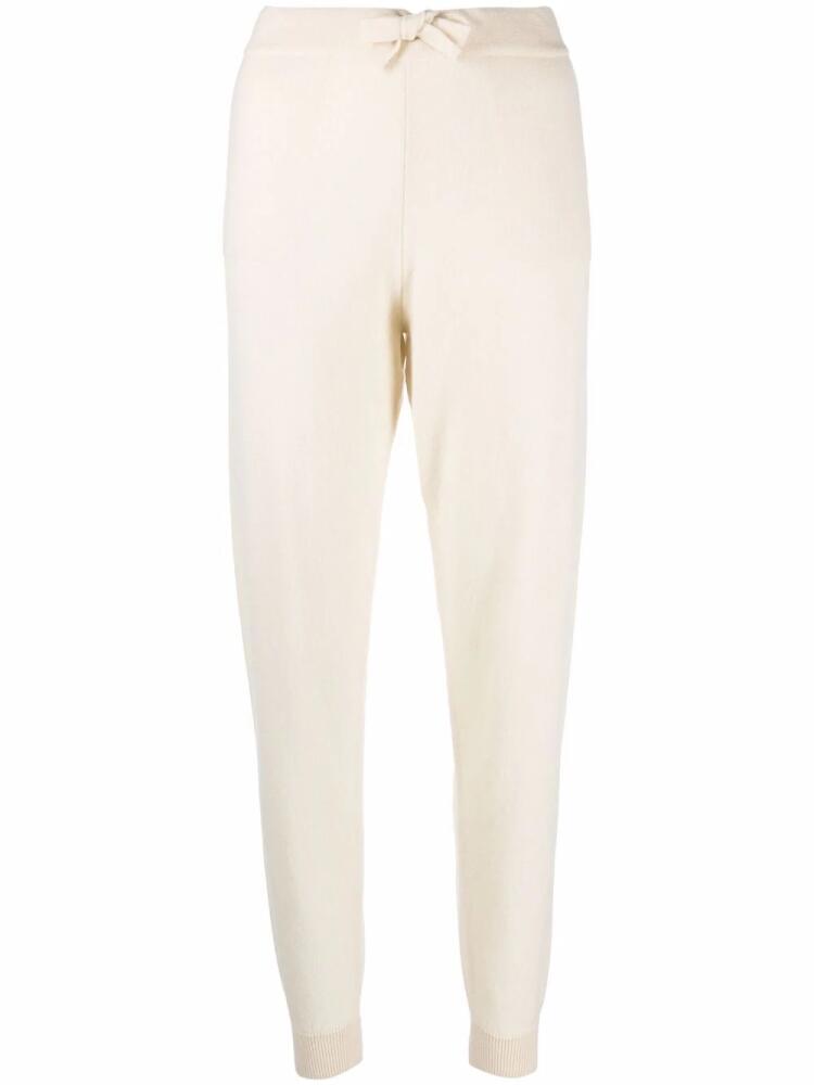 PAULA drawstring cashmere leggings - Neutrals Cover