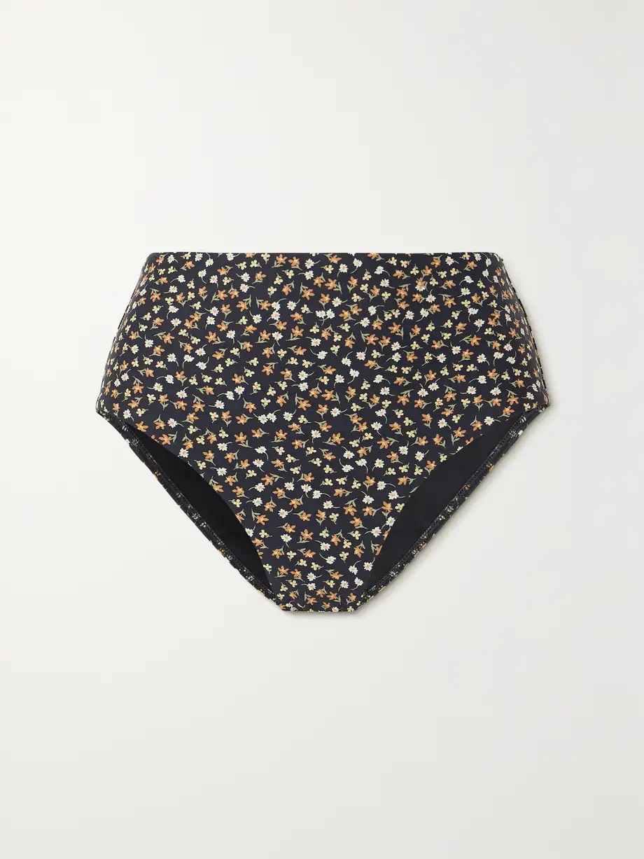 Matteau - + Net Sustain The High Waist Floral-print Recycled Bikini Briefs - Multi Cover