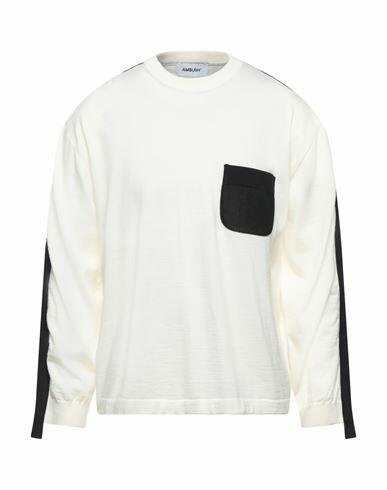 Ambush Man Sweater Ivory Wool, Polyamide, Polyurethane, Polyester, Cotton Cover