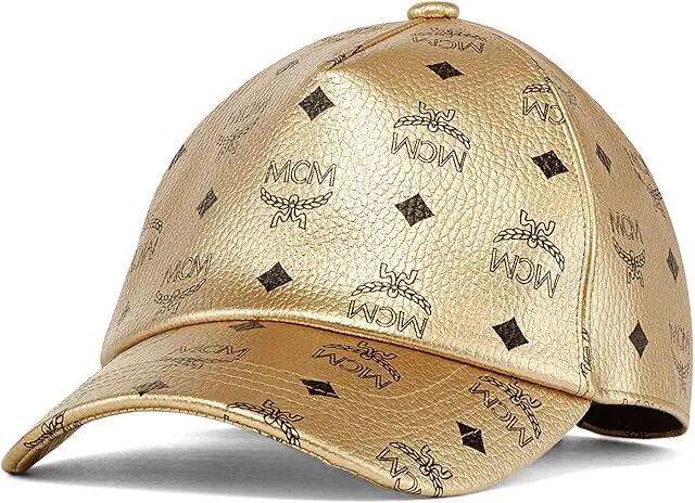 MCM MCM Collection Visetos Cap (Berlin Gold) Caps Cover