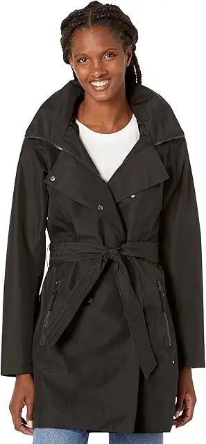 Helly Hansen Welsey Ii Trench (Black) Women's Coat Cover