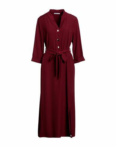 Bellwood Woman Midi dress Burgundy Polyester, Elastane Cover