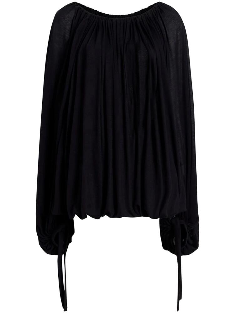 KHAITE Nash blouse - Black Cover